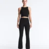 Pantalon évasé taille haute Evermove Pantalon évasé taille haute Evermove