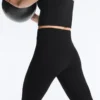 Pantalon évasé taille haute Evermove Pantalon évasé taille haute Evermove