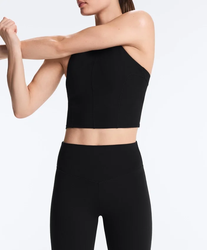 Pantalon évasé taille haute Evermove Pantalon évasé taille haute Evermove