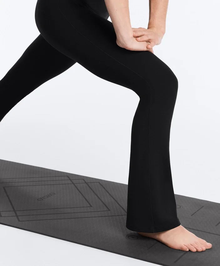 Pantalon évasé taille haute Evermove Pantalon évasé taille haute Evermove