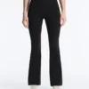 Pantalon évasé à taille haute Raise Up et effet compressif Pantalon évasé à taille haute Raise Up et effet compressif