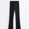 Pantalon évasé à taille haute Raise Up et effet compressif Pantalon évasé à taille haute Raise Up et effet compressif