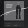 Pantalon évasé à taille haute Raise Up et effet compressif Pantalon évasé à taille haute Raise Up et effet compressif