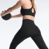 Pantalon évasé à taille haute Raise Up et effet compressif Pantalon évasé à taille haute Raise Up et effet compressif