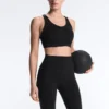 Pantalon évasé à taille haute Raise Up et effet compressif Pantalon évasé à taille haute Raise Up et effet compressif