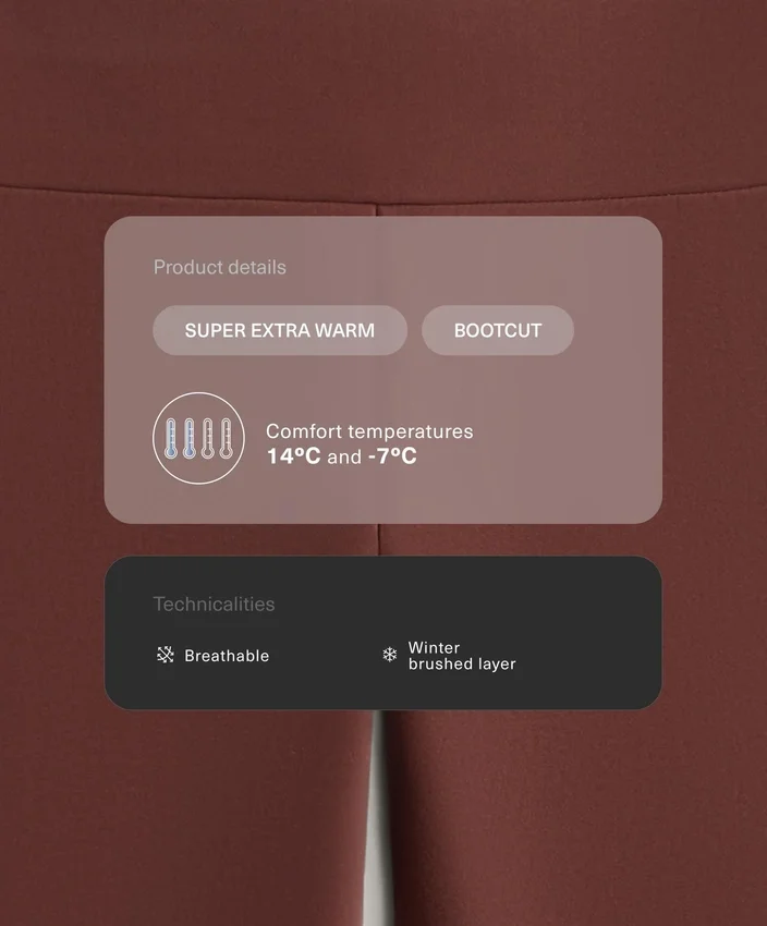 Pantalons bootcut sans coutures à taille haute ultra-chauds Pantalons bootcut sans coutures à taille haute ultra-chauds