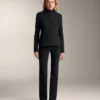 Pantalons bootcut sans coutures à taille haute ultra-chauds Pantalons bootcut sans coutures à taille haute ultra-chauds