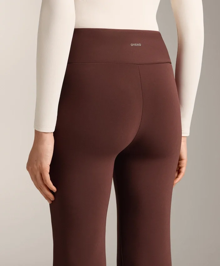 Pantalons bootcut sans coutures à taille haute ultra-chauds Pantalons bootcut sans coutures à taille haute ultra-chauds
