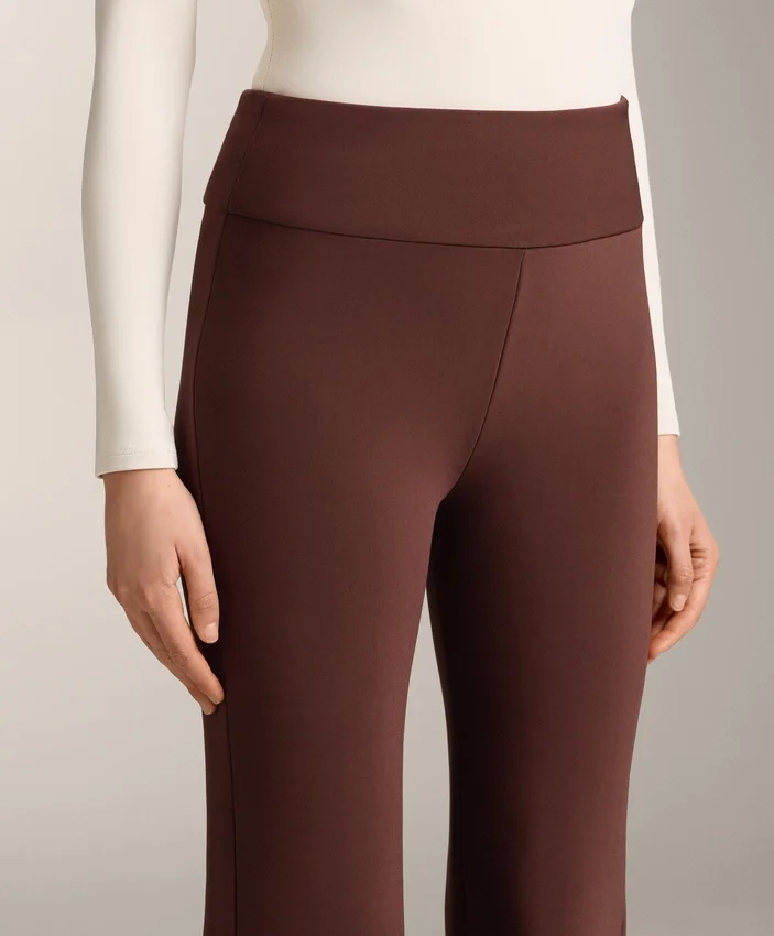 Pantalons bootcut sans coutures à taille haute ultra-chauds Pantalons bootcut sans coutures à taille haute ultra-chauds