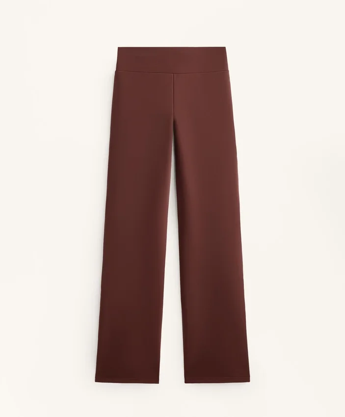Pantalons bootcut sans coutures à taille haute ultra-chauds Pantalons bootcut sans coutures à taille haute ultra-chauds