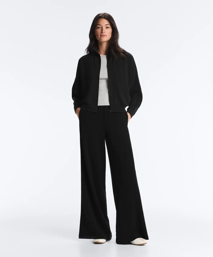 Veste en modal Soft Touch avec ourlet ajouré Veste en modal Soft Touch avec ourlet ajouré