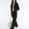 Veste en modal Soft Touch avec ourlet ajouré Veste en modal Soft Touch avec ourlet ajouré