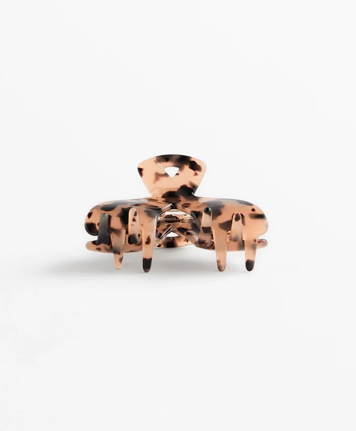 Petite barrette imitation écaille pour accessoires cheveux Petite barrette imitation écaille pour accessoires cheveux