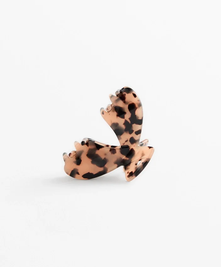 Petite barrette imitation écaille pour accessoires cheveux Petite barrette imitation écaille pour accessoires cheveux