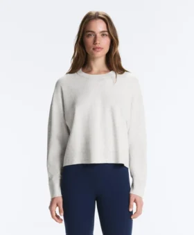 Pull en maille à col rond