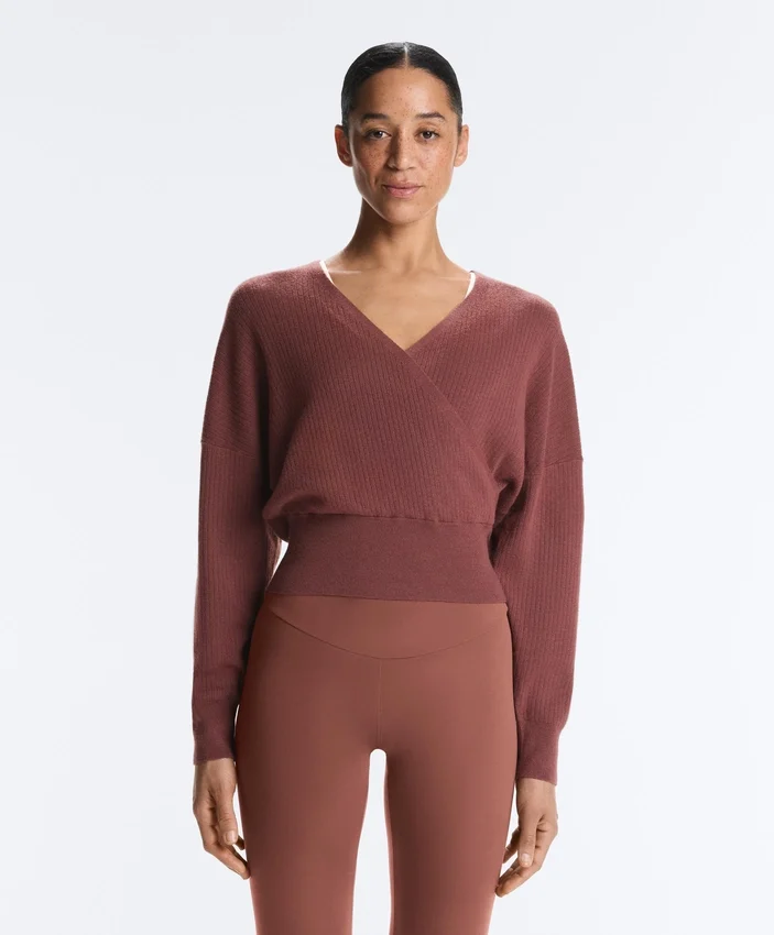Pull en maille croisé Pull en maille croisé