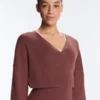 Pull en maille croisé Pull en maille croisé