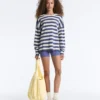 Pull en maille rayé Pull en maille rayé