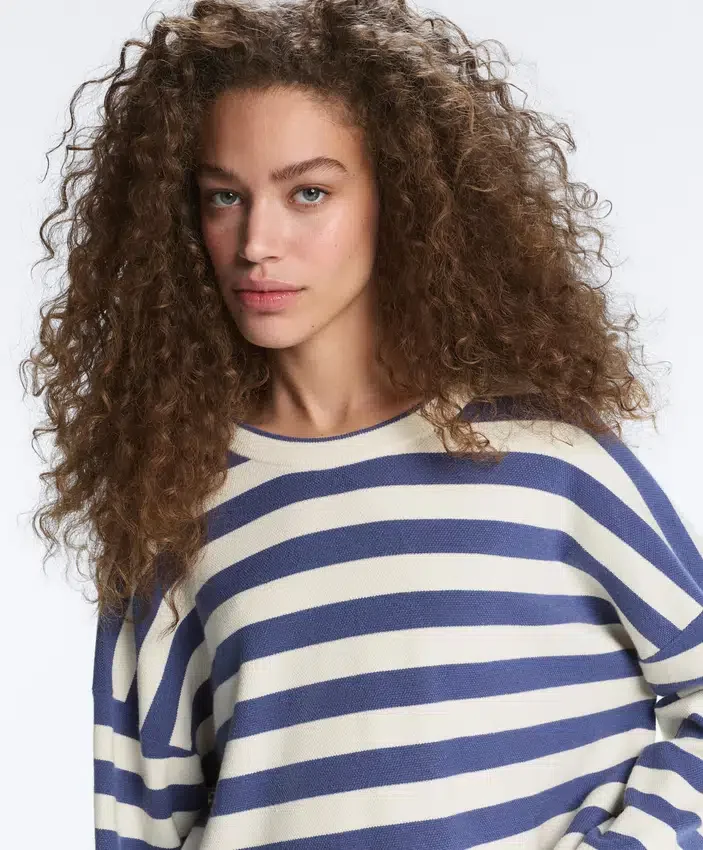 Pull en maille rayé Pull en maille rayé