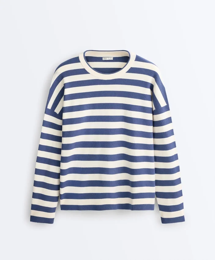 Pull en maille rayé Pull en maille rayé