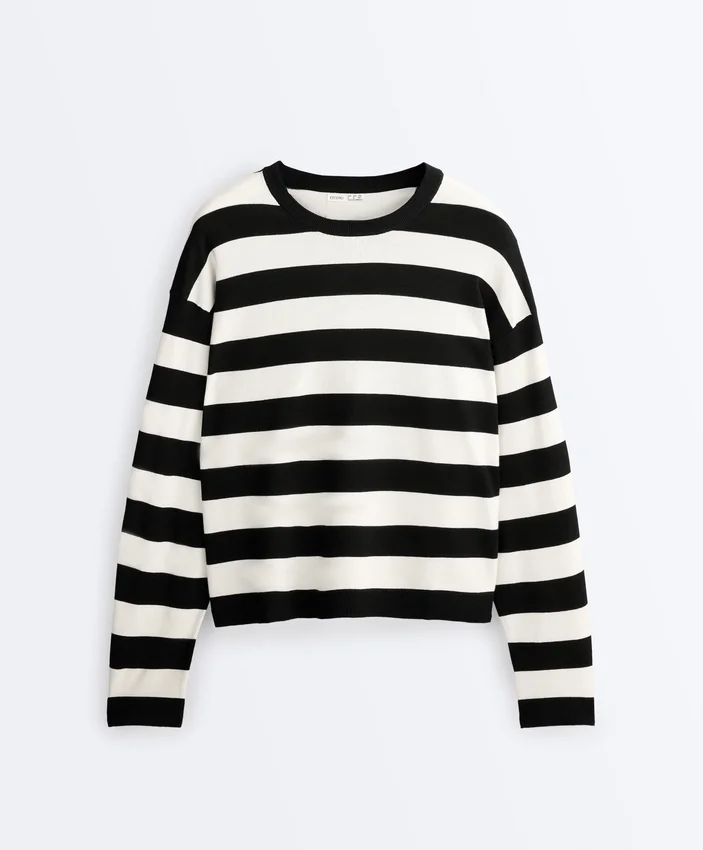 Pull en maille rayé Pull en maille rayé