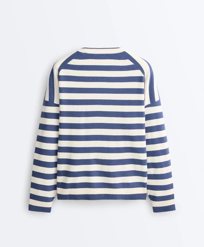 Pull en maille rayé Pull en maille rayé