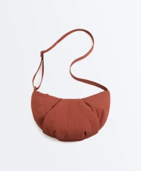 Sac à bandoulière matelassé texturé