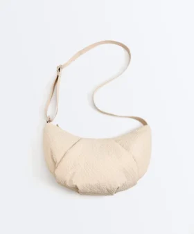 Sac à bandoulière matelassé texturé