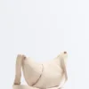 Sac à bandoulière matelassé texturé Sac à bandoulière matelassé texturé