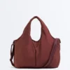 Sac cabas à bordures contrastées