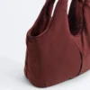 Sac cabas à bordures contrastées