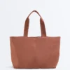 Sac cabas souple avec fermeture à glissière Sac cabas souple avec fermeture à glissière