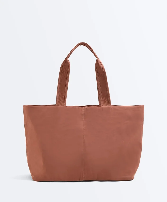 Sac cabas souple avec fermeture à glissière Sac cabas souple avec fermeture à glissière