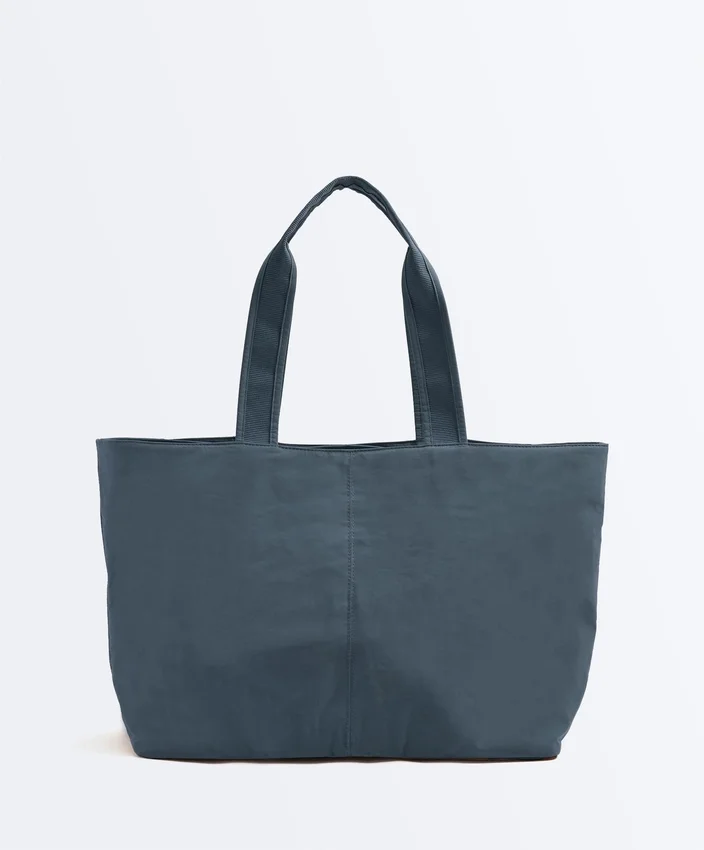 Sac cabas souple avec fermeture à glissière Sac cabas souple avec fermeture à glissière