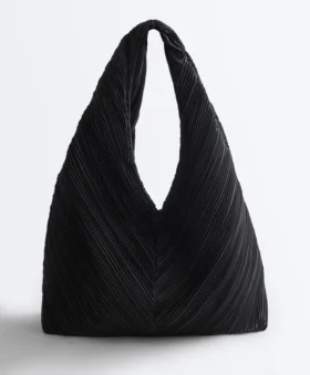 Sac en nylon plissé