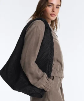 Sac en nylon plissé