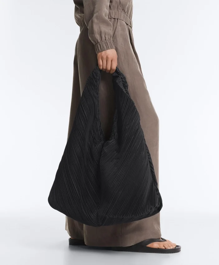 Sac en nylon plissé Sac en nylon plissé