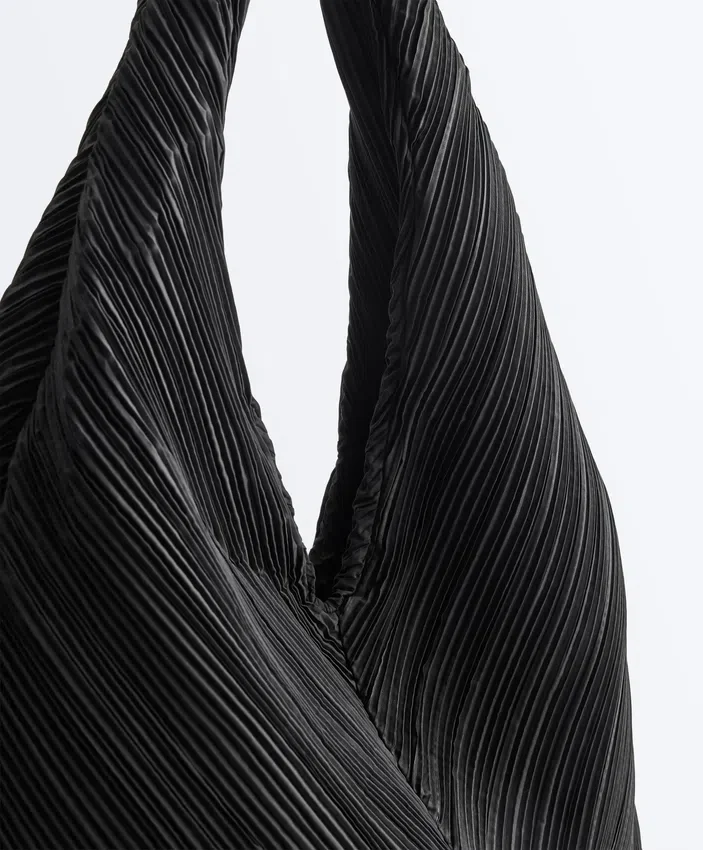 Sac en nylon plissé Sac en nylon plissé