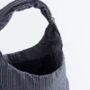 Sac rayé avec nœud