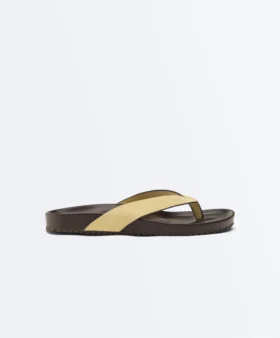 Sandales en cuir