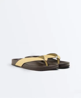 Sandales en cuir