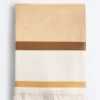 Serviette rayée 100 % coton Serviette rayée 100 % coton