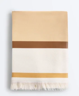 Serviette rayée 100 % coton Serviette rayée 100 % coton
