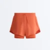 Shorts 2-en-1 taille moyenne Light Touch Shorts 2-en-1 taille moyenne Light Touch