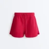 Shorts en coton piqué