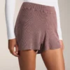 Shorts en maille délavée Shorts en maille délavée