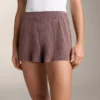 Shorts en maille délavée Shorts en maille délavée