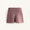 Shorts en maille délavée Shorts en maille délavée