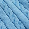 Shorts en maille torsadée délavée