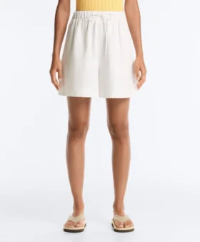 Shorts en mélange de coton